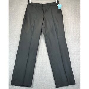 New Dockers Metro Pant Stretch Individual Fit Women 14M/32X31 1/2  Black